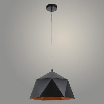Подвес HD78512/1HQ BK+GD черный/золото 1х60W E27 d240 h1000